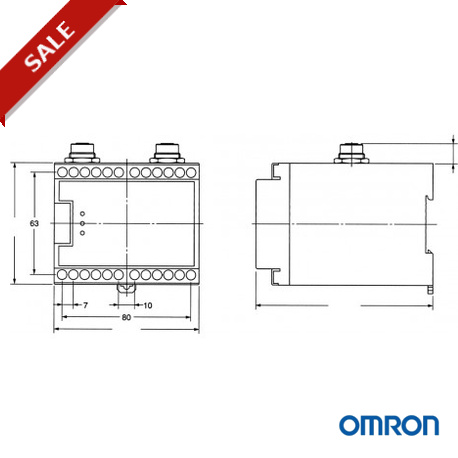 F39-JC3C - F39-JC3C 127250 OMRON Connection Cable between F3SN/H and F3SP-B1P 3m