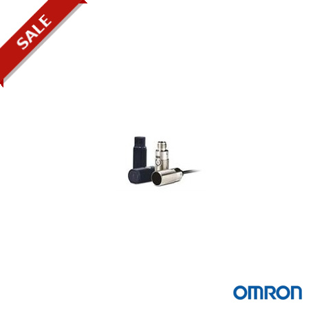 369802 - 369802 OMRON Photoelectric sensor, M18 axial body, BGS, 100mm, PNP, M12 connector