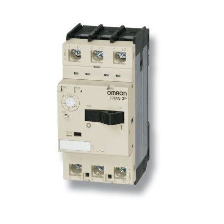 J7MN-12-E16 - J7MN-12-E16 118723 OMRON Motor-protective circuit breaker, switch type, 3-pole, 0.11-0.16A