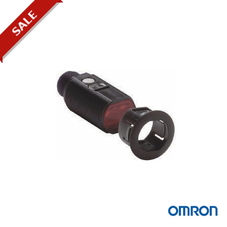 E3FZ-R81H 2M - E3FZ-R81H 2M 248721 OMRON Photoelectric sensor, M18 Quick mounting, retroreflective, 4m, DC, 3-wire, PNP, 2m..