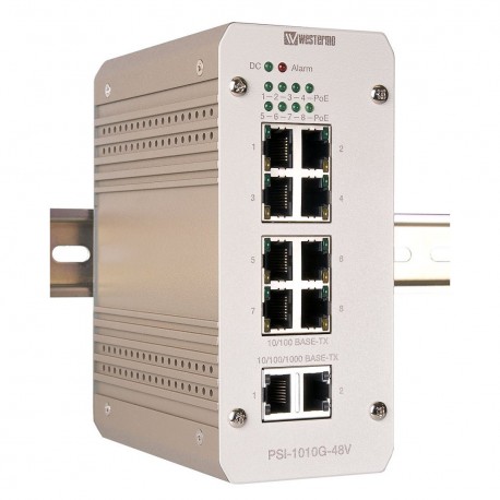 WES PSI-1010G-24V - WES PSI-1010G-24V 353032 AA033442G OMRON Switch 2 x 10/100/1000BaseTX, 8 x 10/100BaseTX, PoE, 24v Dc