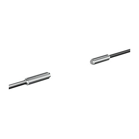 E32-T51R 2M - E32-T51R 2M E32 2159F E32T51R2M OMRON Optical fiber sensor head, through beam, cylindrical M4 axial, R2 flex..