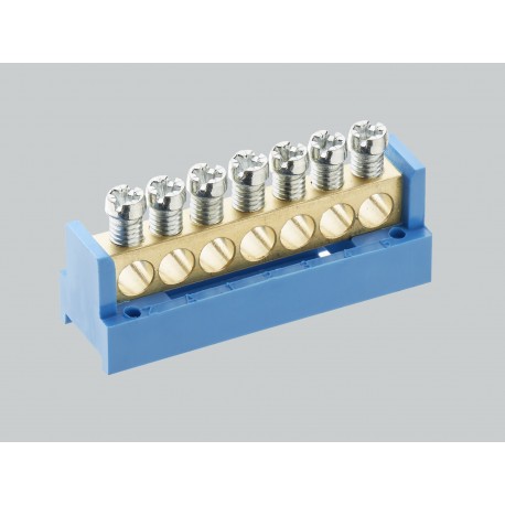 01143 - 01143 WOEHNER Borne N blue bar 12x2, 63A