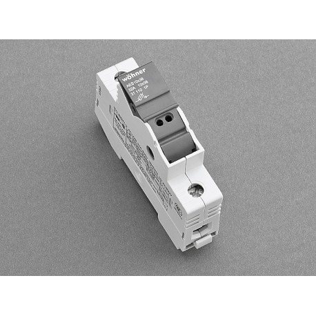 31110 - 31110 WOEHNER Ambus EasySwitch fuse holder base, 10x38/ 690V 32A 1 pole 18mm