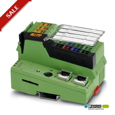 ILC 191 ETH 2TX - ILC 191 ETH 2TX 2700976 PHOENIX CONTACT The Inline controller offers the option of communicating via PROFINE..