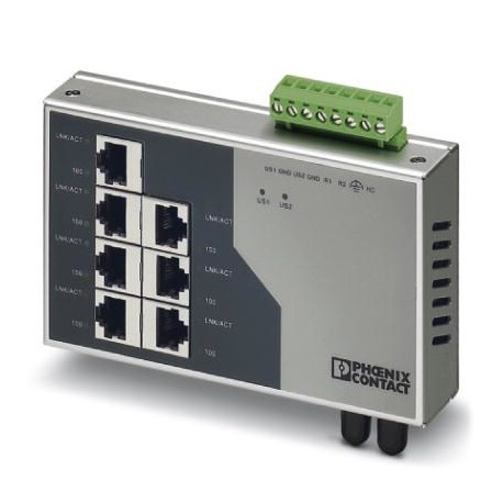 FL SWITCH SF 7TX/FX ST - FL SWITCH SF 7TX/FX ST 2832577 PHOENIX CONTACT Industrial Ethernet Switch