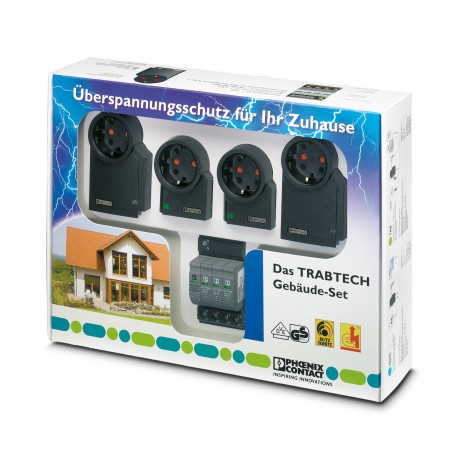 GEB-SET-CP TAE/TV-SAT - GEB-SET-CP TAE/TV-SAT 2856964 PHOENIX CONTACT Surge protection device set