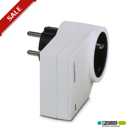 MNT-1 D/WH - MNT-1 D/WH 2882213 PHOENIX CONTACT Attachment connector with surge protection for mains sockets, mains contr..