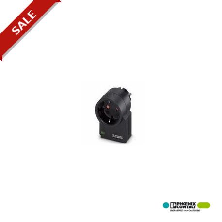 MNT-1 E - MNT-1 E 2882239 PHOENIX CONTACT Attachment plug with surge protection for mains sockets, optical power and f..