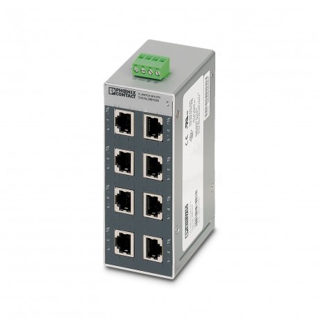 FL SWITCH SFN 8TX-24VAC - FL SWITCH SFN 8TX-24VAC 2891020 PHOENIX CONTACT Industrial Ethernet Switch
