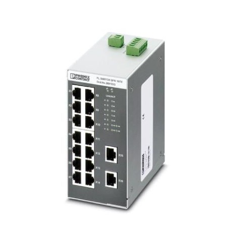 FL SWITCH SFN 16TX - FL SWITCH SFN 16TX 2891933 PHOENIX CONTACT Industrial Ethernet Switch