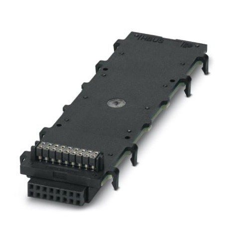 HBUS 107,6-16P-1S BK - HBUS 107,6-16P-1S BK 2896306 PHOENIX CONTACT DIN rail bus connectors