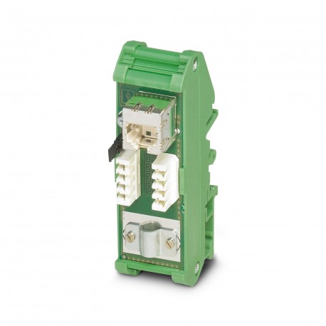 FL-PP-RJ45-LSA - FL-PP-RJ45-LSA 2901645 PHOENIX CONTACT Patch panel, one RJ45 socket to 8 IDC connection terminal blocks (1:1..