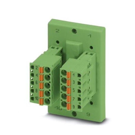 DFLK 10/FKCT - DFLK 10/FKCT 2903034 PHOENIX CONTACT The VARIOFACE feed-through module implements a 1:1 connection between a..