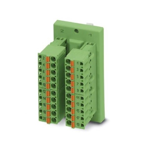 DFLK 20/FKCT - DFLK 20/FKCT 2903038 PHOENIX CONTACT The VARIOFACE feed-through module implements a 1:1 connection between a..