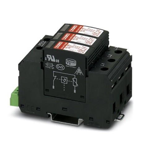 VAL-MS 320/3+0-FM - VAL-MS 320/3+0-FM 2920243 PHOENIX CONTACT Type 2 surge arrester