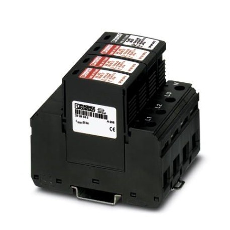VAL-MS 385/80/3+1 - VAL-MS 385/80/3+1 2920971 PHOENIX CONTACT Type 2 surge arrester for 5-wire power supply systems (L1, L2, L3,..