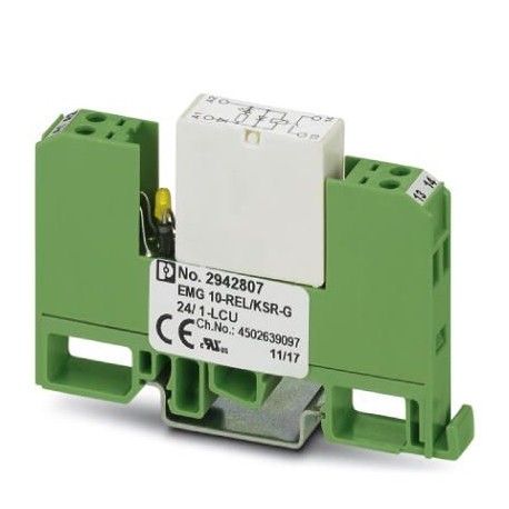 EMG 10-REL/KSR-G 24/ 1-LCU - EMG 10-REL/KSR-G 24/ 1-LCU 2942807 PHOENIX CONTACT Relay Module