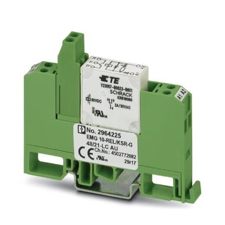 EMG 10-REL/KSR-G 48/21-LC AU - EMG 10-REL/KSR-G 48/21-LC AU 2964225 PHOENIX CONTACT Relay Module