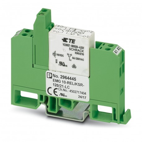 EMG 10-REL/KSR-120/21-LC - EMG 10-REL/KSR-120/21-LC 2964445 PHOENIX CONTACT Relay Module