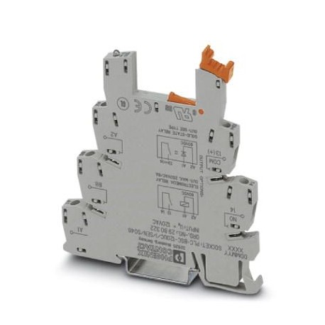 PLC-BSC-120UC/ 1/SEN/SO46 - PLC-BSC-120UC/ 1/SEN/SO46 2980322 PHOENIX CONTACT Relay base