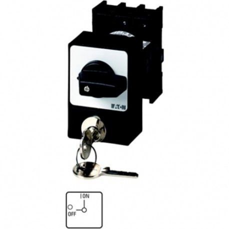 P1-32/E/SVA(A) - P1-32/E/SVA(A) 050970 Y7-50970 EATON ELECTRIC ON-OFF switches, 3 pole, 32 A, Cylinder lock SVA, flush mounti..