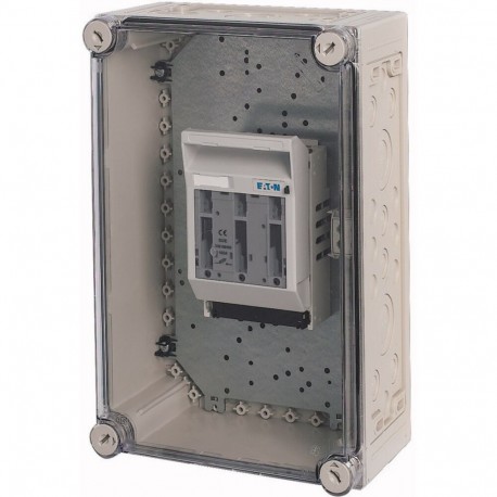 GSTA00-160/I43E-G - GSTA00-160/I43E-G 055871 EATON ELECTRIC Fuse enclosure, 1xdisconnector 3p NH00 160A, HxWxD 250x375x150mm