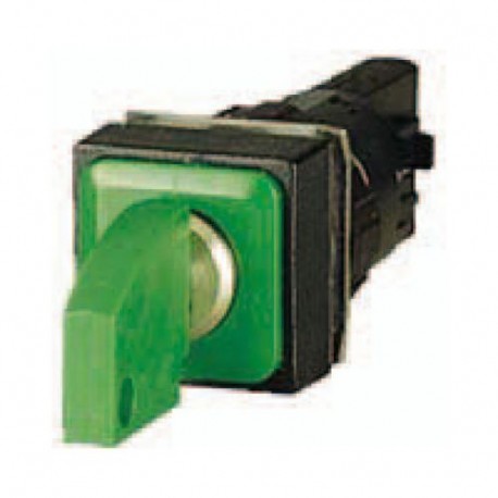 Q18S3R-GN - Q18S3R-GN 062152 Y7-62152 EATON ELECTRIC Key-operated actuator, 3 positions, green, maintained