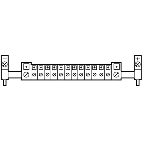 N43RS18 - N43RS18 067735 Y7-67735 EATON ELECTRIC N rail for fuse enclosure