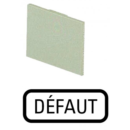 386SQ25 - 386SQ25 072302 EATON ELECTRIC Insert label, DEFAULT