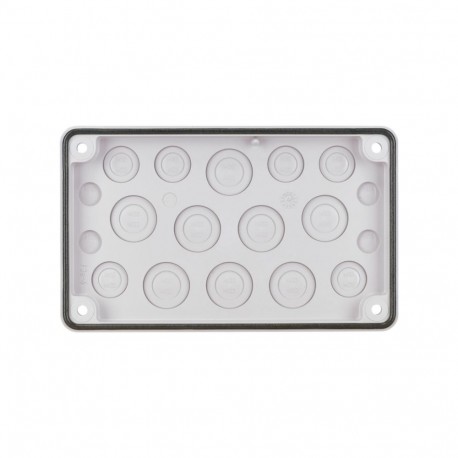 F3A-4 - F3A-4 081301 2473238 EATON ELECTRIC Flange plate, IP66 x, insulating material, 6xM25/16 +8M32/20 +4xM16