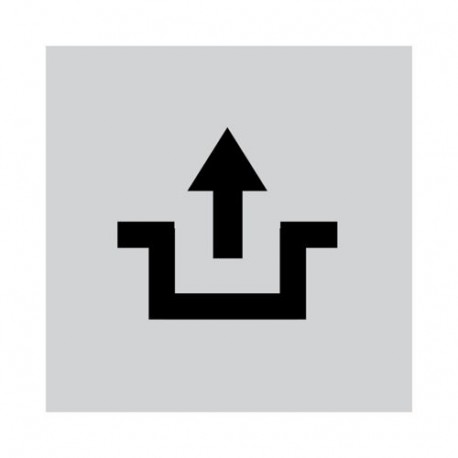 52LQ18 - 52LQ18 086366 Y7-86366 EATON ELECTRIC Insert label, transparent, unlock symbol