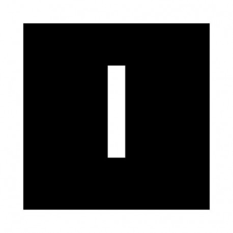 21TQ18 - 21TQ18 088061 Y7-88061 EATON ELECTRIC Button plate, black, I