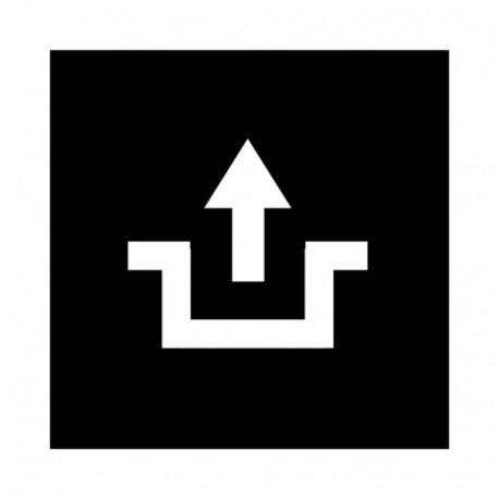 52TQ18 - 52TQ18 088452 Y7-88452 EATON ELECTRIC Button plate, unlock symbol