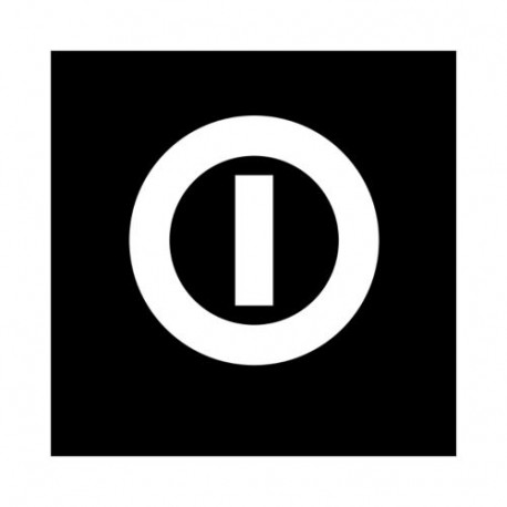 899TQ18 - 899TQ18 089232 Y7-89232 EATON ELECTRIC Button plate, black, 9