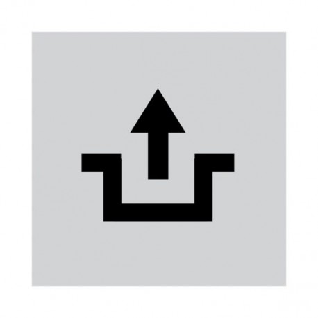 52LQ25 - 52LQ25 090640 Y7-90640 EATON ELECTRIC Insert label, transparent, unlock symbol