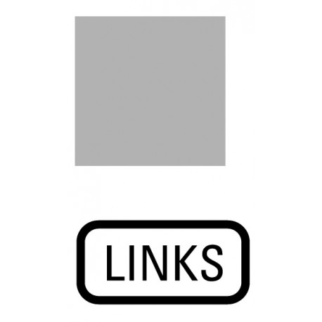 134LQ25 - 134LQ25 091449 EATON ELECTRIC Insert label, transparent, LINKS