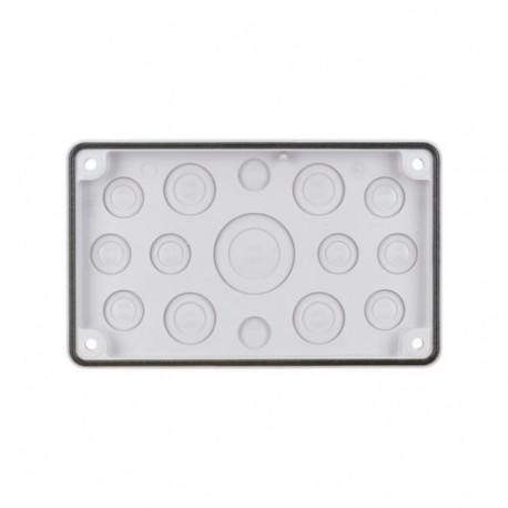 F3A-8 - F3A-8 091468 2473239 EATON ELECTRIC Flange plate, IP66 x, insulating material, 2xM20 +8xM25/16 +4xM32/20 +M5..