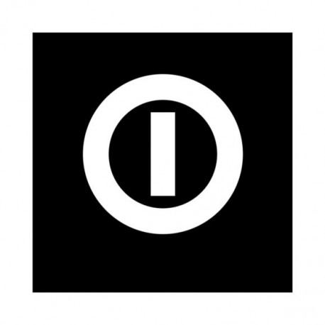 899TQ25 - 899TQ25 093063 Y7-93063 EATON ELECTRIC Button plate, black, 9