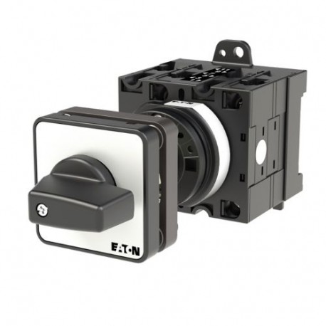 T3-3-15680/Z - T3-3-15680/Z 099804 Y7-99804 EATON ELECTRIC On-Off switch, 3p+N+1N/O+1N/C, Ie 25A, FS 0-1, 90°, 48x48 mm, re..