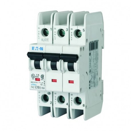 FAZ-D30/3-NA - FAZ-D30/3-NA 102273 Y7-102273 EATON ELECTRIC Miniature circuit breaker (MCB), 30A, 3p, D-Char, AC