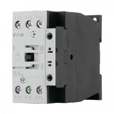 DILL12(24V50HZ) - DILL12(24V50HZ) 104401 Y7-104401 EATON ELECTRIC Contactor, 3p, 12A, for lamp load (HQL)
