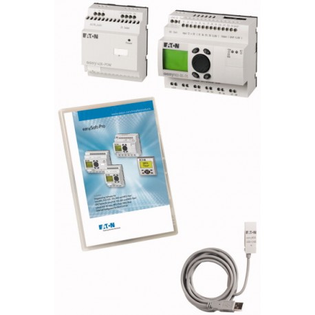 EASY-BOX-822-DC-USB - EASY-BOX-822-DC-USB 116561 EATON ELECTRIC Starter kit, EASY822-DC-TC, EASY400-POW, EASY800-USB-CAB and easyS..
