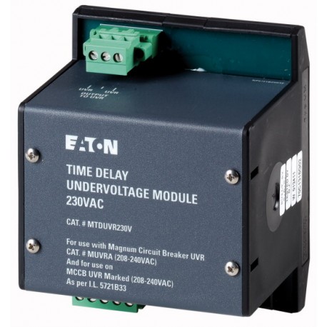 IZM-UVR-TD-230AC - IZM-UVR-TD-230AC 122957 EATON ELECTRIC Delay module for U-actuator, 230 VAC