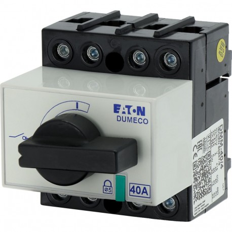 DMM-40/4 - DMM-40/4 1314057 Y8-1314057 EATON ELECTRIC Switch-disconnector, 4 pole, 40 A, With black rotary handle and d..