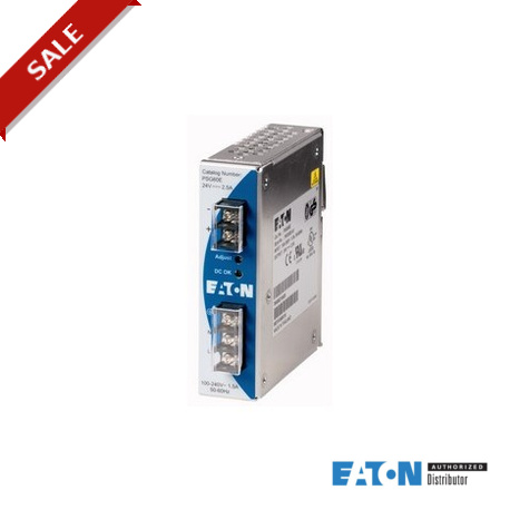 PSG60E - PSG60E 131673 EATON ELECTRIC Power supply unit, 1-phase, 100-240VAC/24VDC, 2.5A