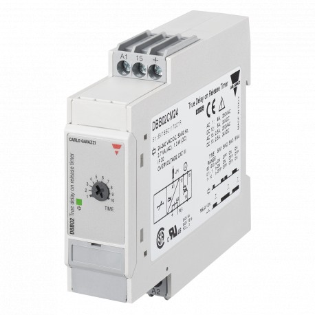 DBB02CM24 - DBB02CM24 CARLO GAVAZZI Selected parameters FUNCTION True delay on release OUTPUT SIGNAL 1 relay Others INPU..