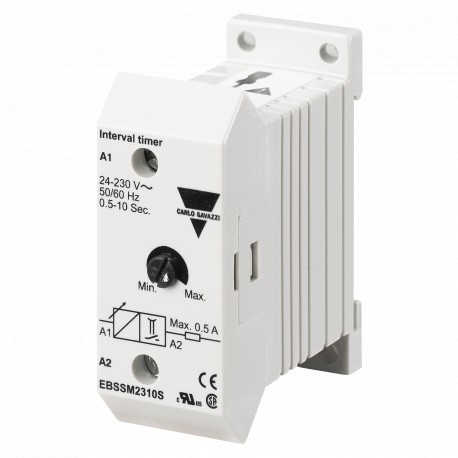 EBSSM231M - EBSSM231M CARLO GAVAZZI Selected parameters FUNCTION Interval OUTPUT SIGNAL Solid state Others INPUT RANGE 6..