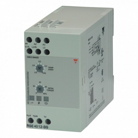 RSE2312-BS - RSE2312-BS CARLO GAVAZZI Selected parameters SYSTEM Soft Starter LOAD Phase 1 HOUSING WIDTH 22.5mm to 45mm M..
