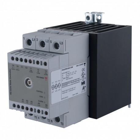 RGC3P60V30EDP - RGC3P60V30EDP CARLO GAVAZZI Selected parameters SYSTEM DIN-rail Mount CURRENT RATING CATEGORY 26 50 AAC RATE..